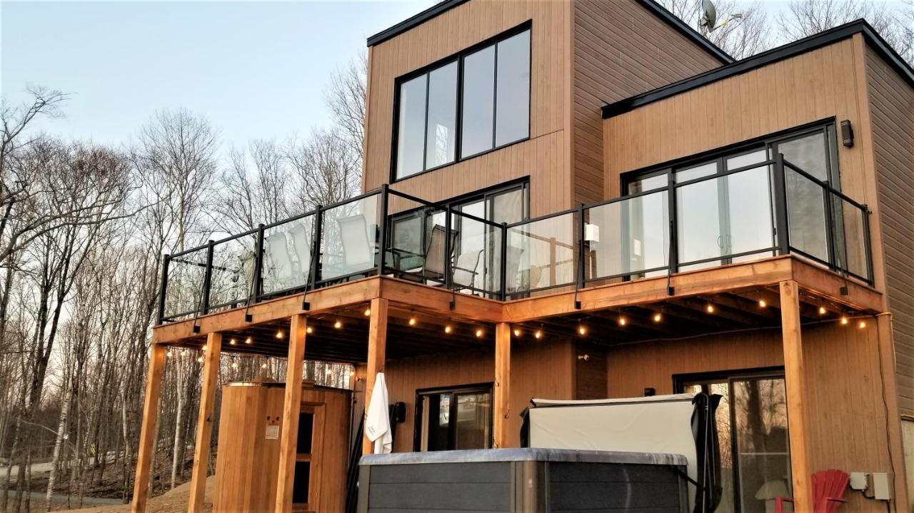 Willa Chalet Serenity - Mont Tremblant Ski - Spa Sauna Wifi Tv Privet Chic Modern House La Conception Zewnętrze zdjęcie