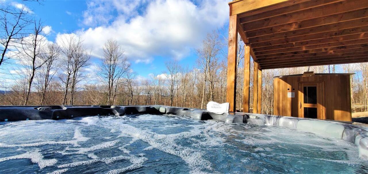 Willa Chalet Serenity - Mont Tremblant Ski - Spa Sauna Wifi Tv Privet Chic Modern House La Conception Zewnętrze zdjęcie