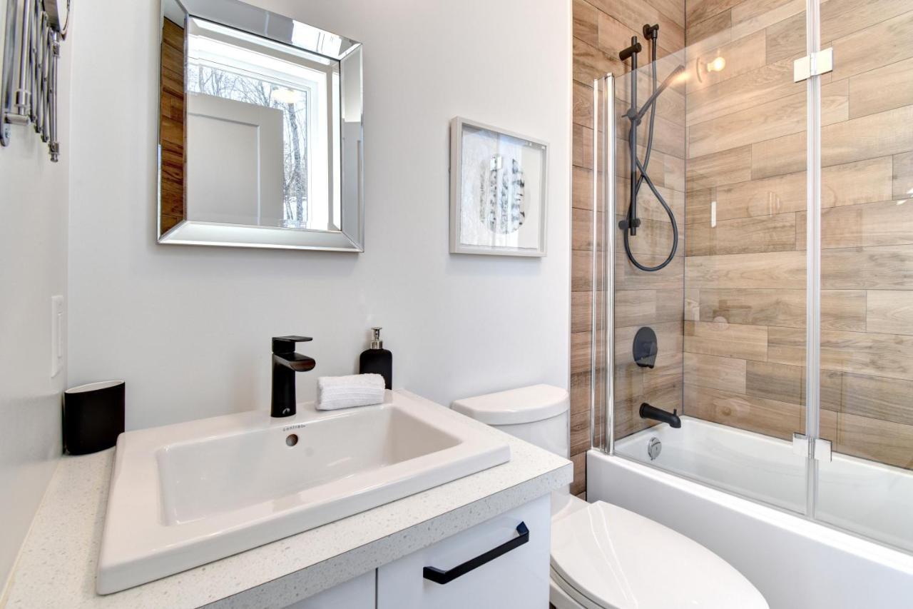 Willa Chalet Serenity - Mont Tremblant Ski - Spa Sauna Wifi Tv Privet Chic Modern House La Conception Zewnętrze zdjęcie